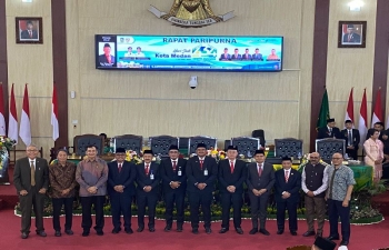 CG Ravi Shanker Goel attended the Commemoration of the 434th Anniversary of Medan City, at DPRD Medan Office  on 1 July 2024.